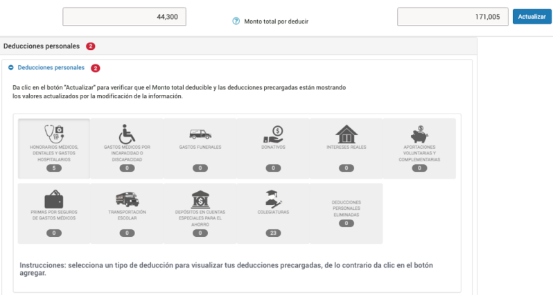 Deducciones Personales Clave Para Anual De Personas F Sicas Grupo